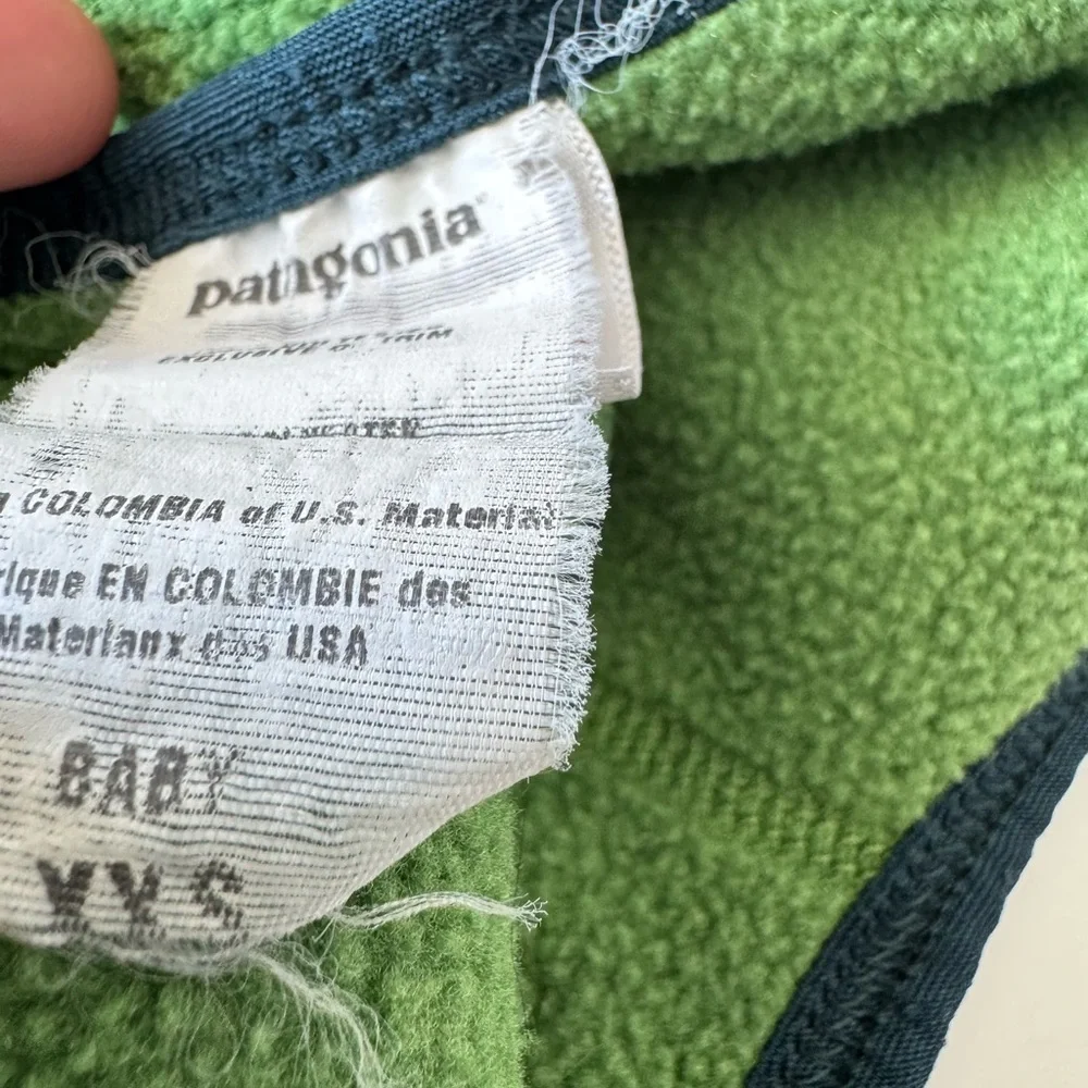 Patagonia green polyester